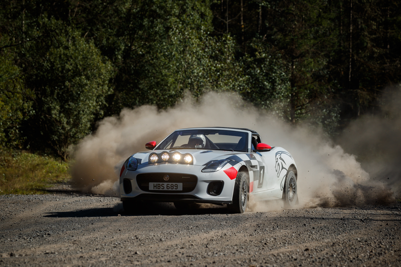 Illustration for article titled Jaguar Built an F-Type Rally Car